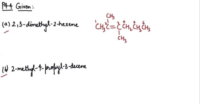 Hexene cis dimethyl chemistry naming organic