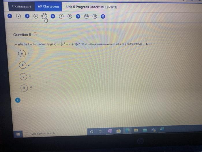 Ap chem unit 6 progress check mcq