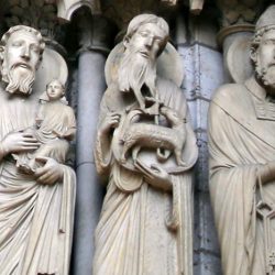 Chartres cathedral john the baptist