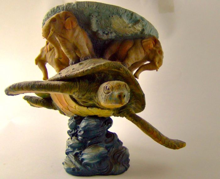 Turtle cosmic myth bearing creation