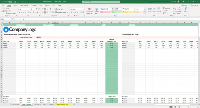 Forecast excel forecasting