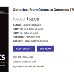 Genetics from genes to genomes 7th edition